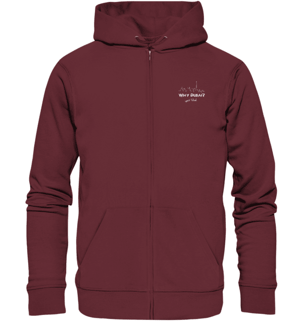 Why Dubai - In Dirham We Trust Weste - Organic Zipper – Bild 5