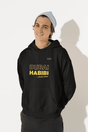 Dubai Habibi Hoodie - "and only Dubai" Herren