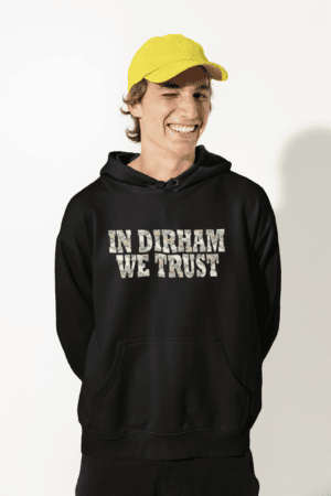 "In Dirham We Trust!"- Hoodie - Herren