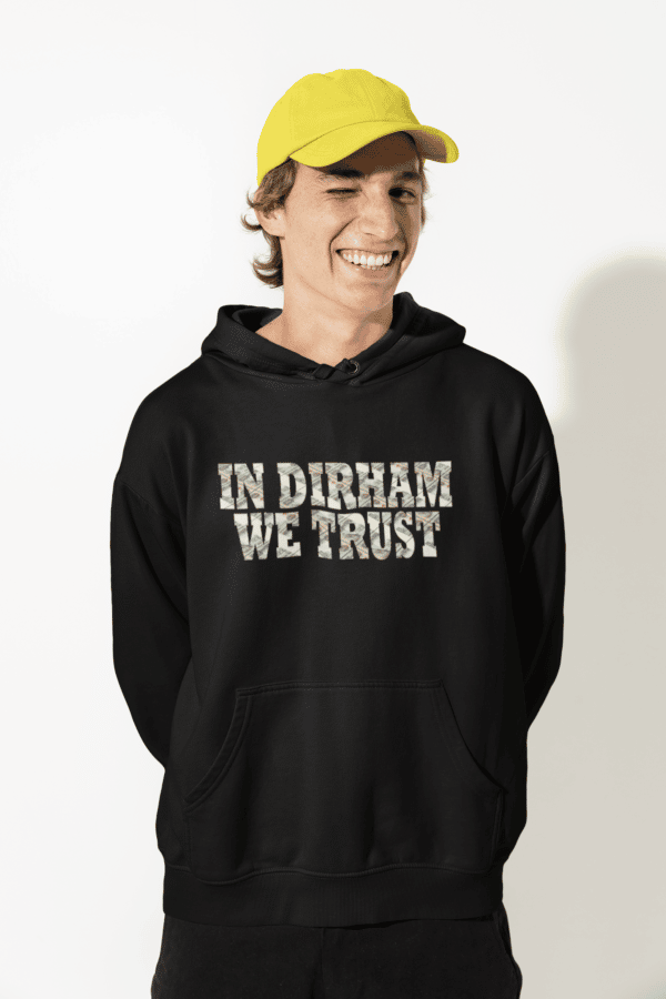 "In Dirham We Trust!"- Hoodie - Herren